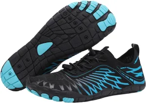 Hike Barefoot Shoes for Women Men, Waterproof Trail Running Footwear, Healthy & Non Slip Barefoot Shoes, Breathable for Beach, Pool, Aqua Swim, Surf