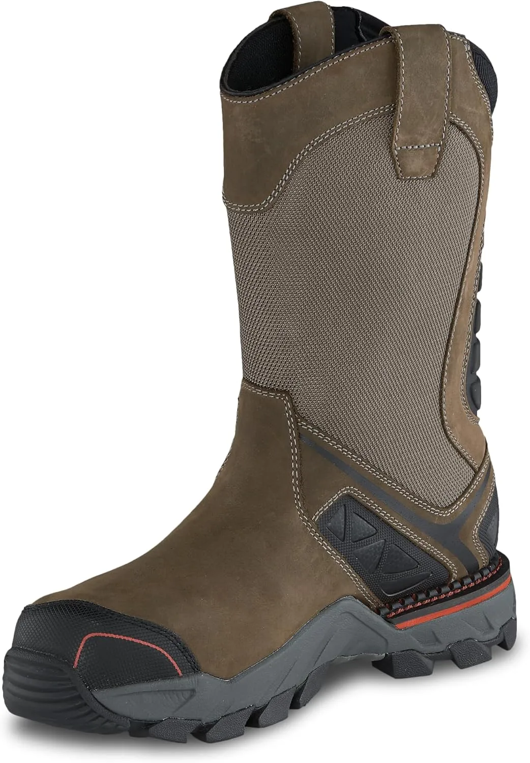 Irish Setter, Crosby, Men’s, 11", Waterproof, Non-Metallic Safety Toe, Work Boot, Gray