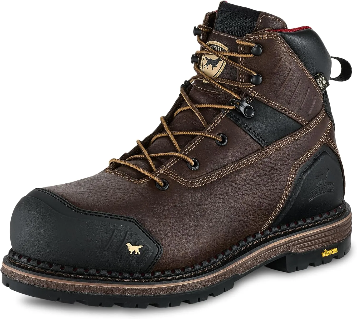 Irish Setter, Edgerton XD, Men’s, 6", Waterproof, Non-Metallic Safety Toe, Work Boot