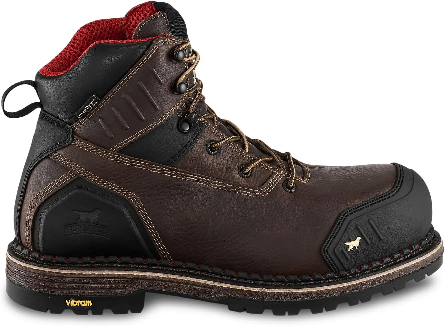Irish Setter, Edgerton XD, Men’s, 6", Waterproof, Non-Metallic Safety Toe, Work Boot