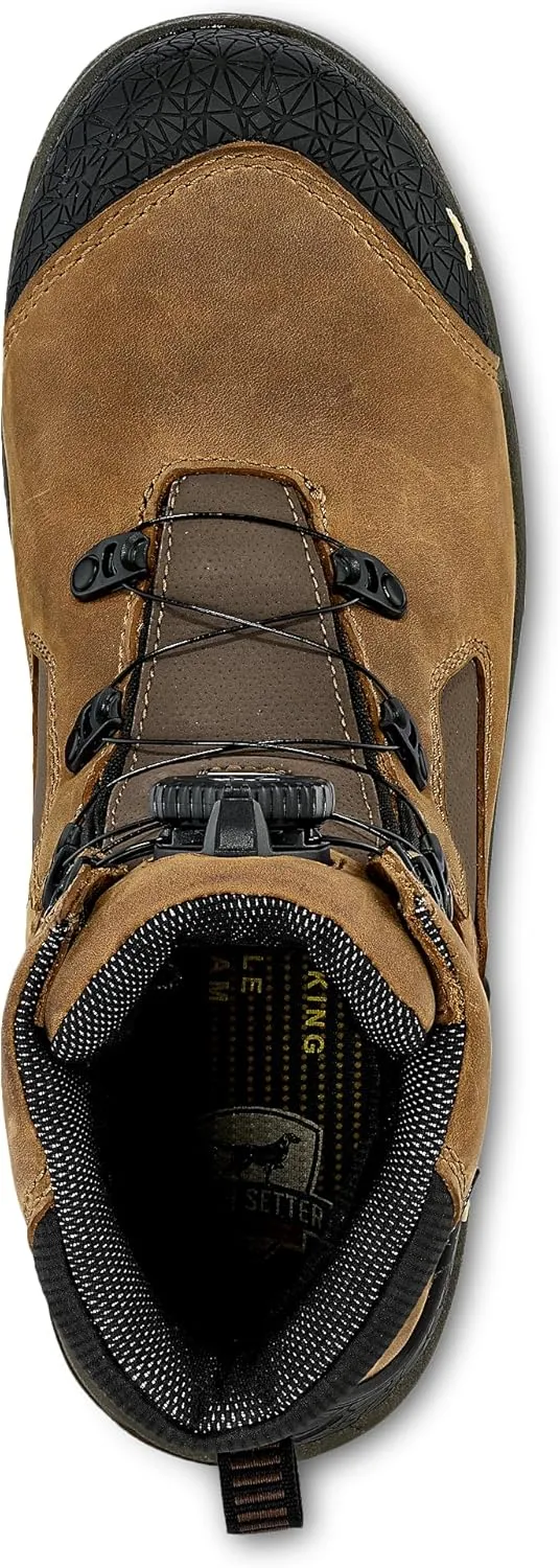 Irish Setter, Kasota, Men’s, 8", BOA, Waterproof, Insulated 400g, Non-Metallic Safety Toe, Work Boot