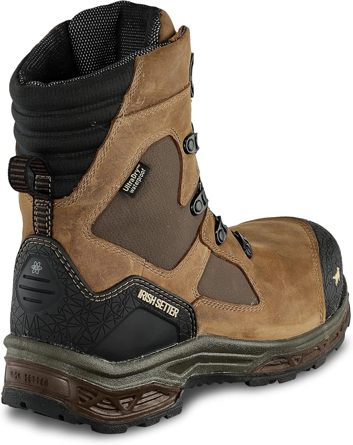 Irish Setter, Kasota, Men’s, 8", BOA, Waterproof, Insulated 400g, Non-Metallic Safety Toe, Work Boot