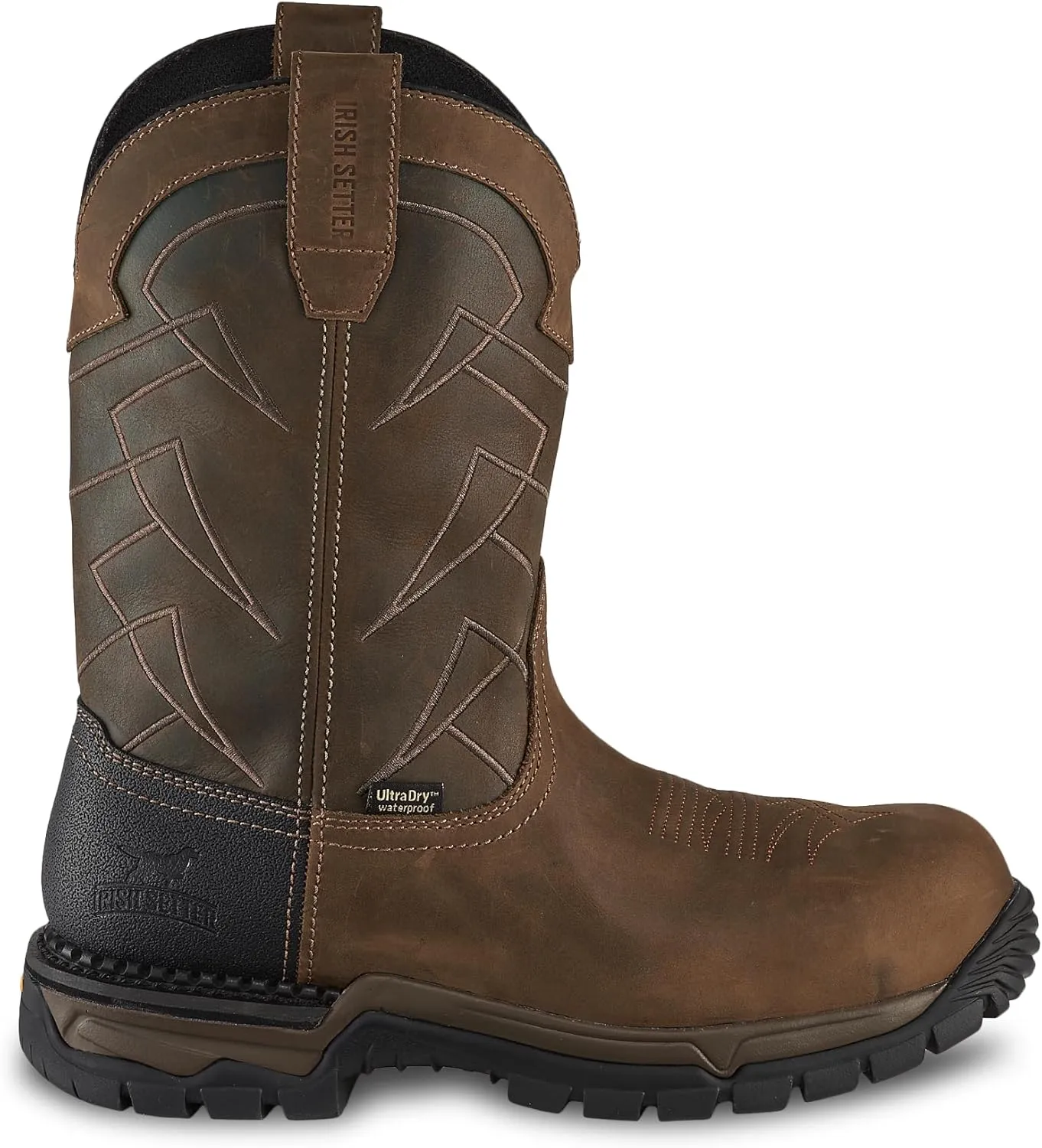 Irish Setter, Two Harbors, Men’s, 11", Waterproof, Non-Metallic Safety Toe, Work Boot
