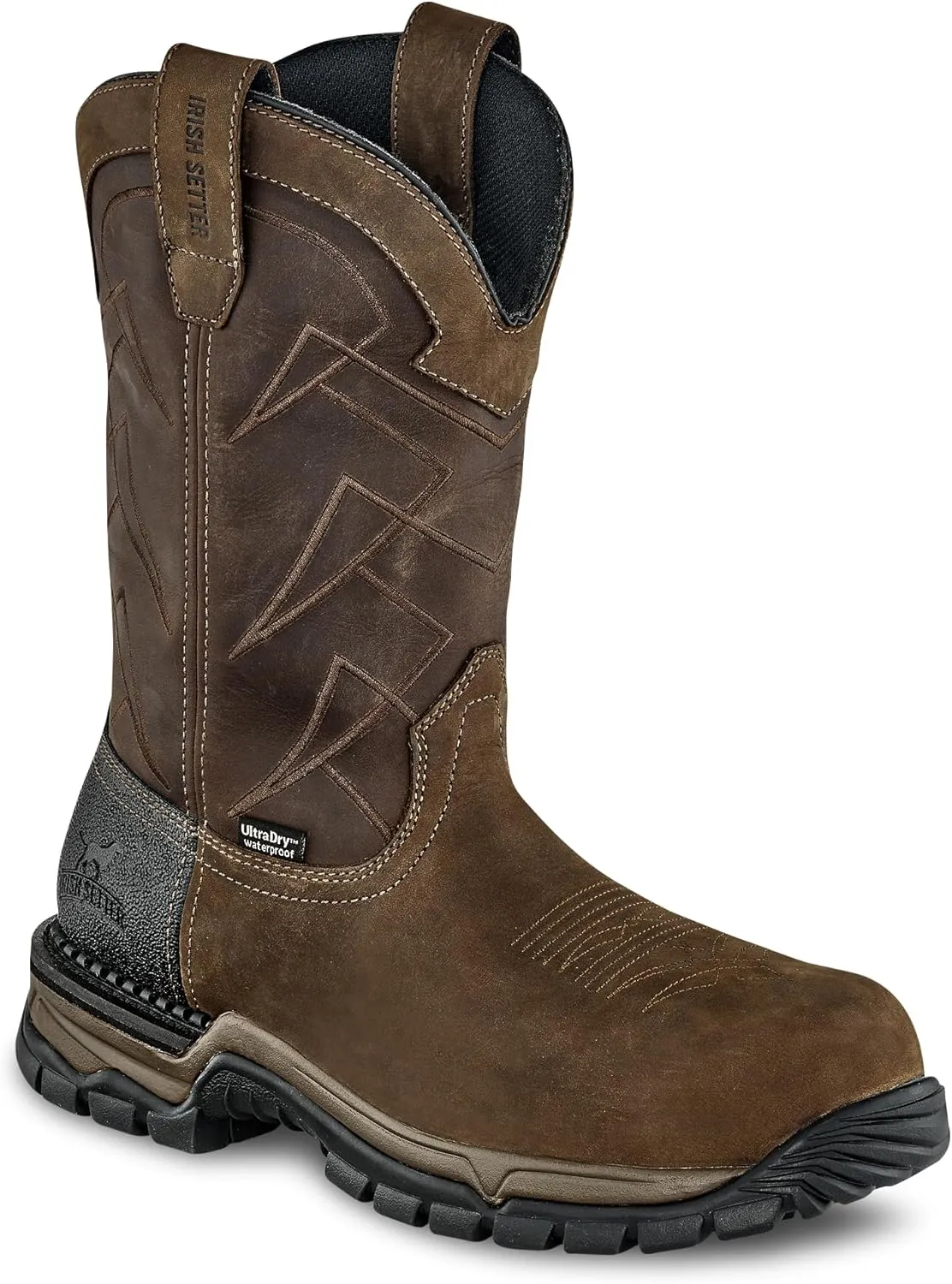 Irish Setter, Two Harbors, Men’s, 11", Waterproof, Non-Metallic Safety Toe, Work Boot