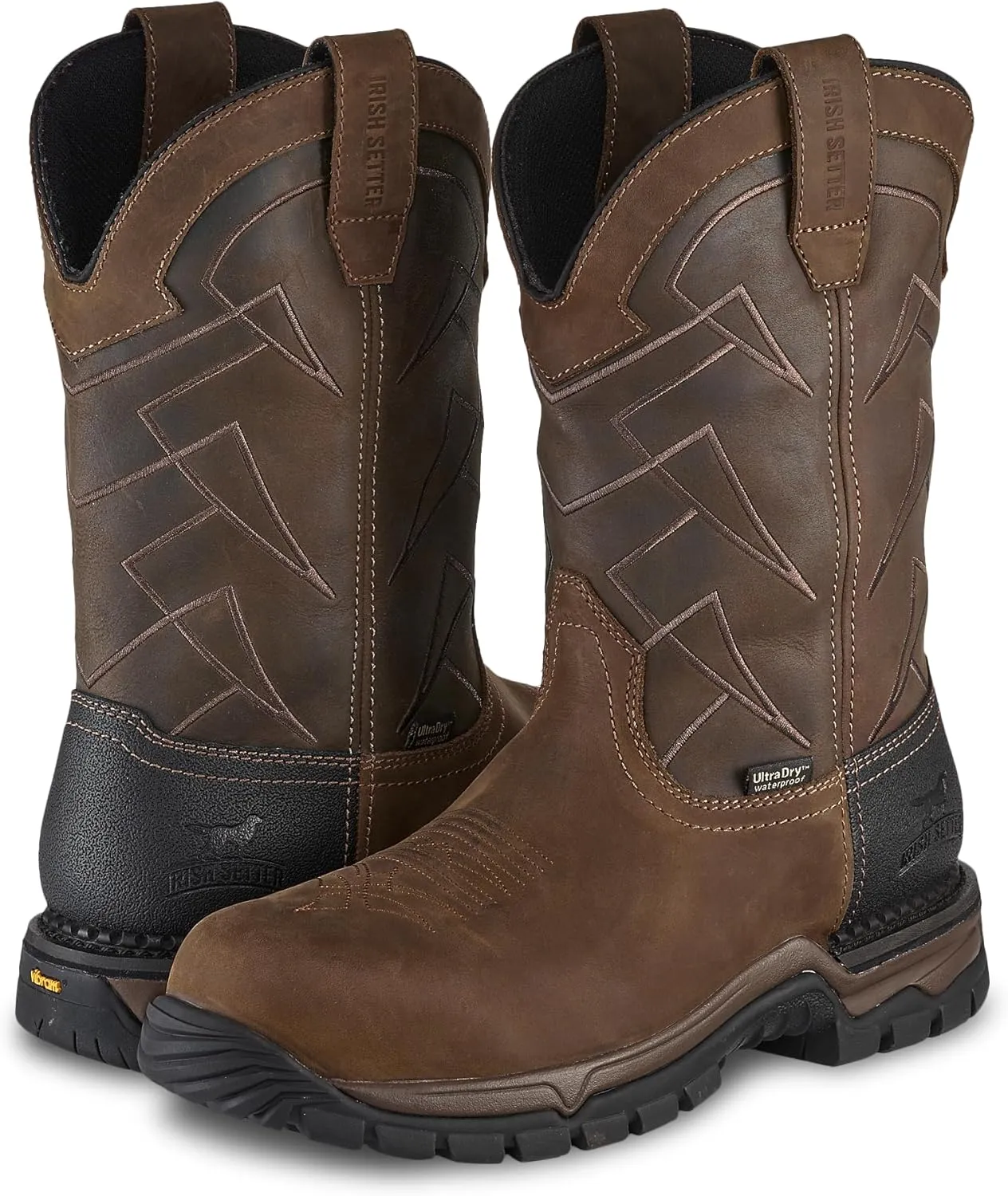 Irish Setter, Two Harbors, Men’s, 11", Waterproof, Non-Metallic Safety Toe, Work Boot