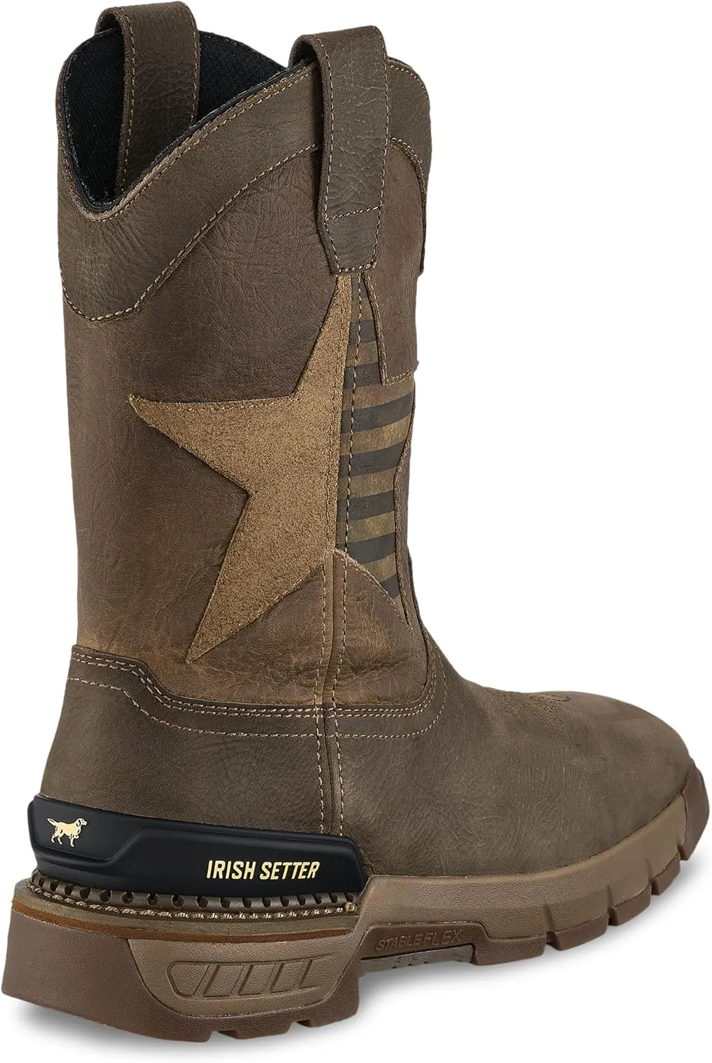 Irish Setter, Two Harbors, Men's, 11", Waterproof, Soft Square Toe, Work Boot