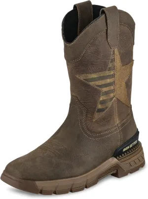 Irish Setter, Two Harbors, Men's, 11", Waterproof, Soft Square Toe, Work Boot