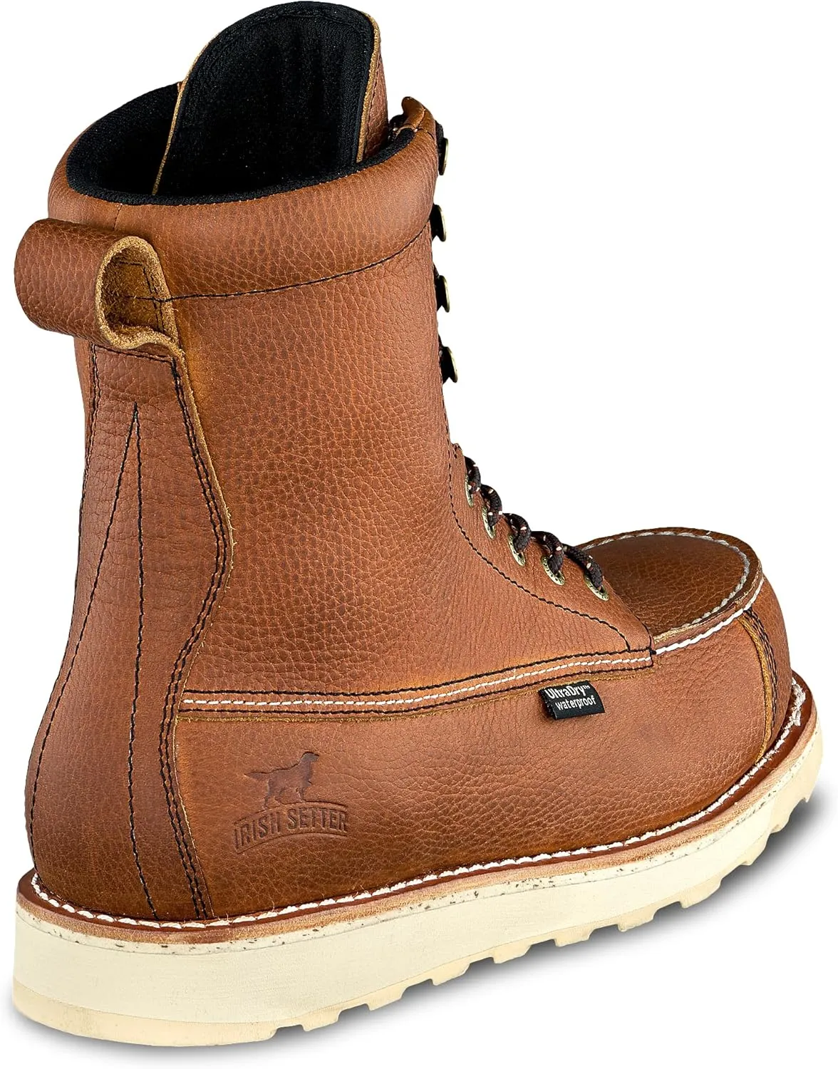 Irish Setter, Wingshooter ST, Men's, 8", Waterproof, Non-Metallic Safety Toe, Work Boot