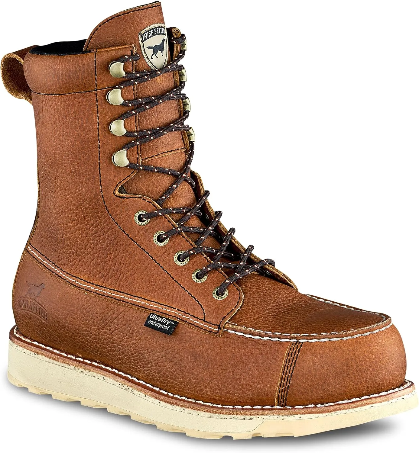 Irish Setter, Wingshooter ST, Men's, 8", Waterproof, Non-Metallic Safety Toe, Work Boot
