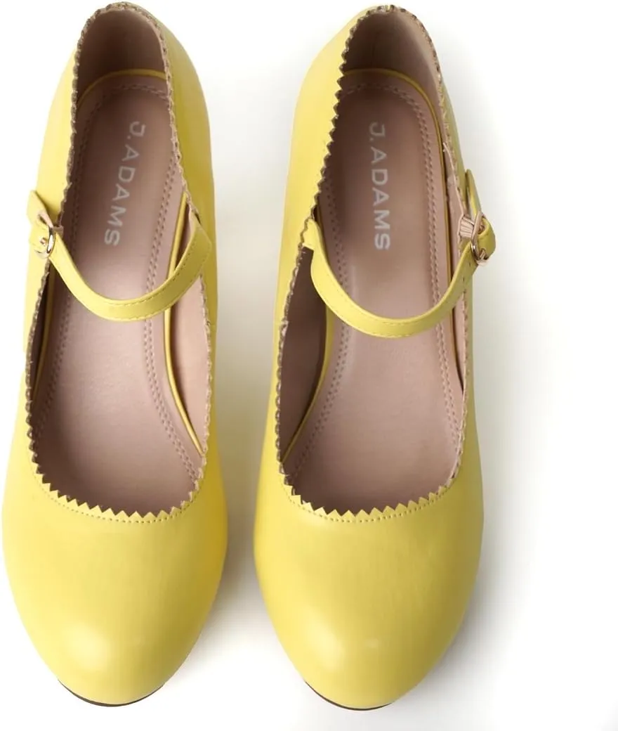 J. Adams Honey Mary Jane Women's Oxford Pumps