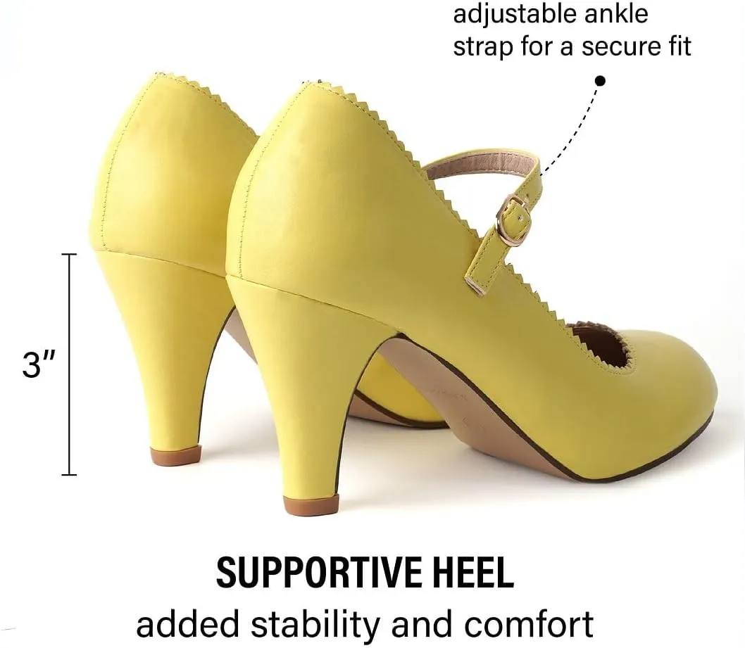 J. Adams Honey Mary Jane Women's Oxford Pumps