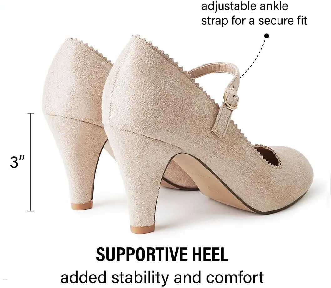 J. Adams Honey Mary Jane Women's Oxford Pumps