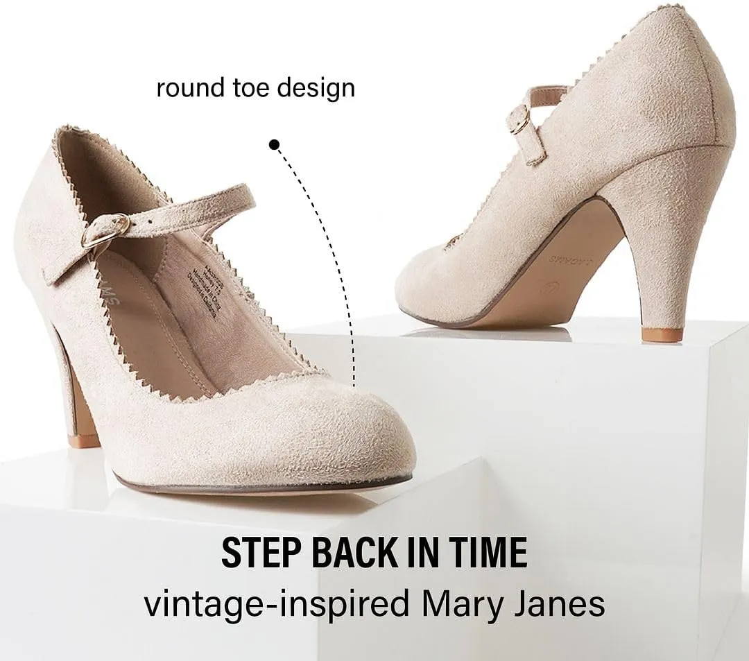 J. Adams Honey Mary Jane Women's Oxford Pumps