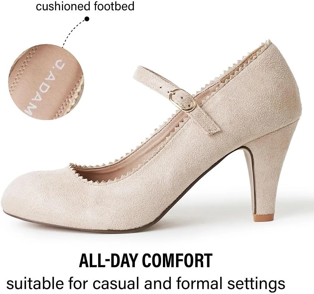 J. Adams Honey Mary Jane Women's Oxford Pumps
