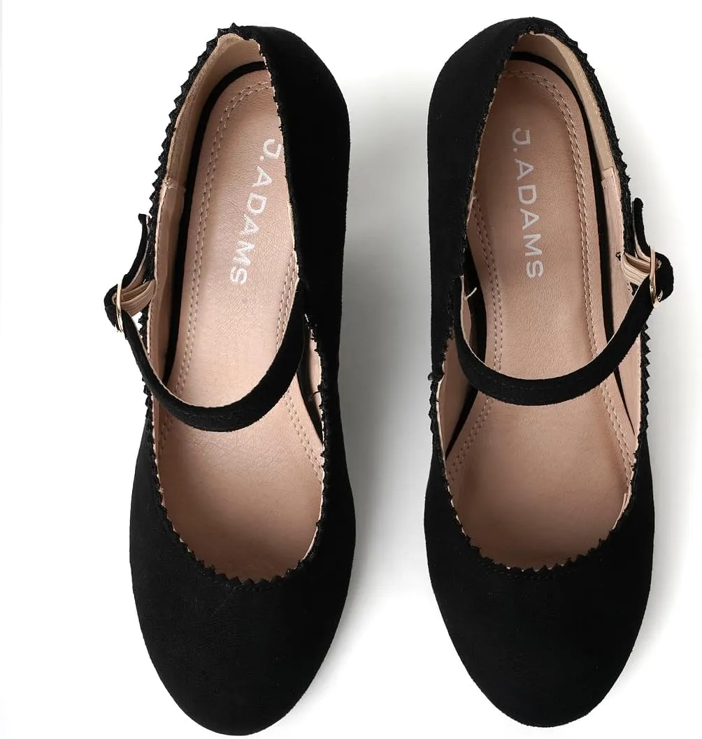 J. Adams Honey Mary Jane Women's Oxford Pumps