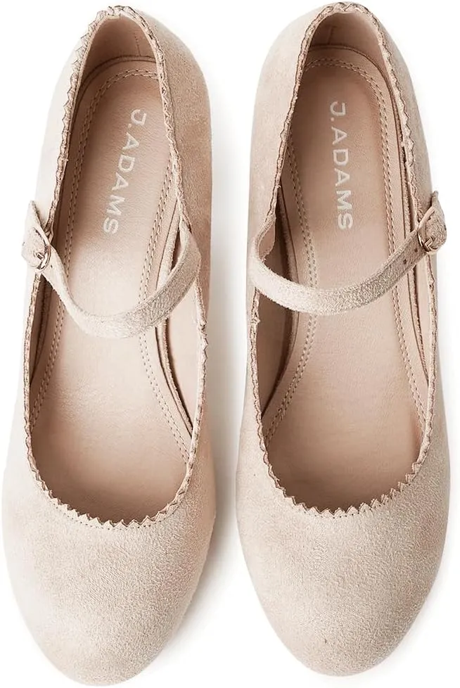 J. Adams Honey Mary Jane Women's Oxford Pumps
