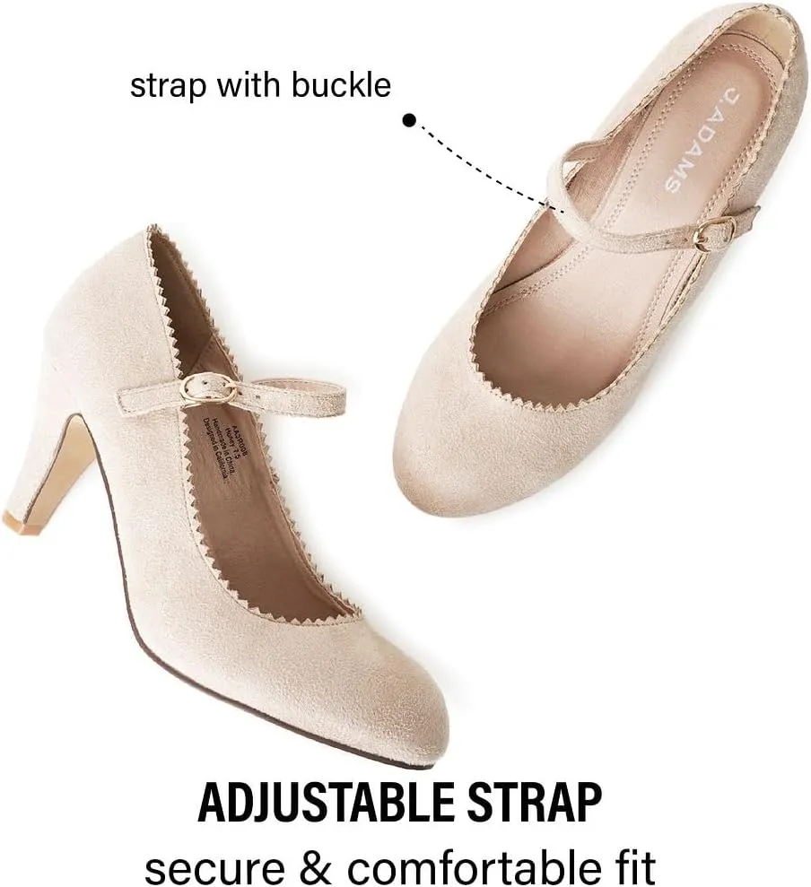 J. Adams Honey Mary Jane Women's Oxford Pumps