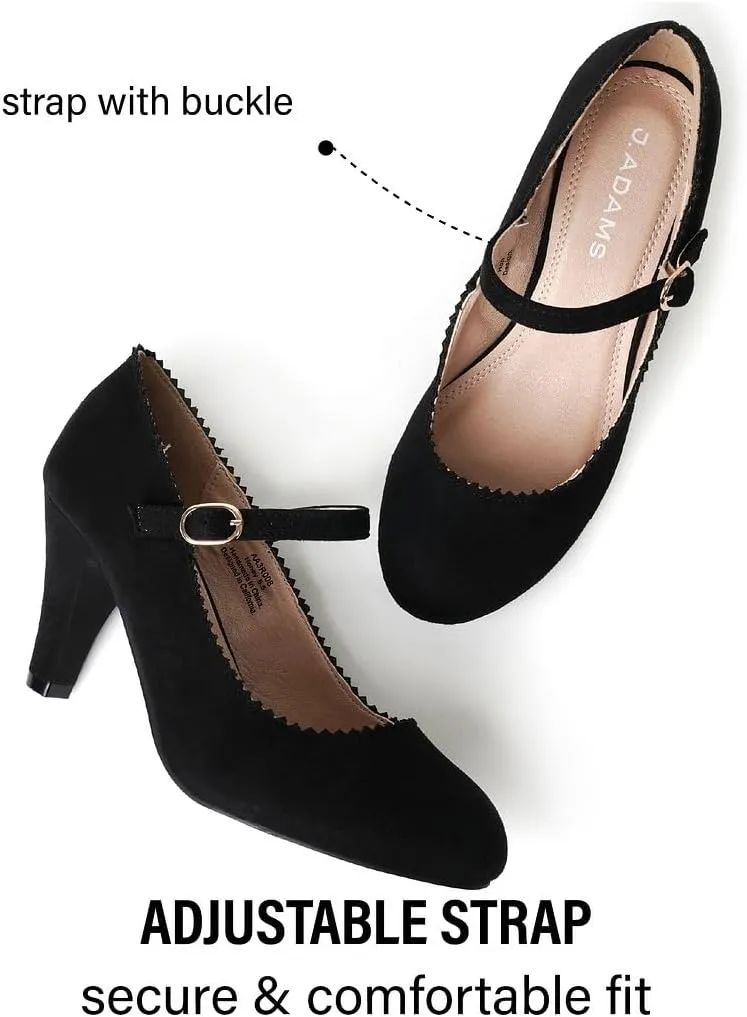 J. Adams Honey Mary Jane Women's Oxford Pumps