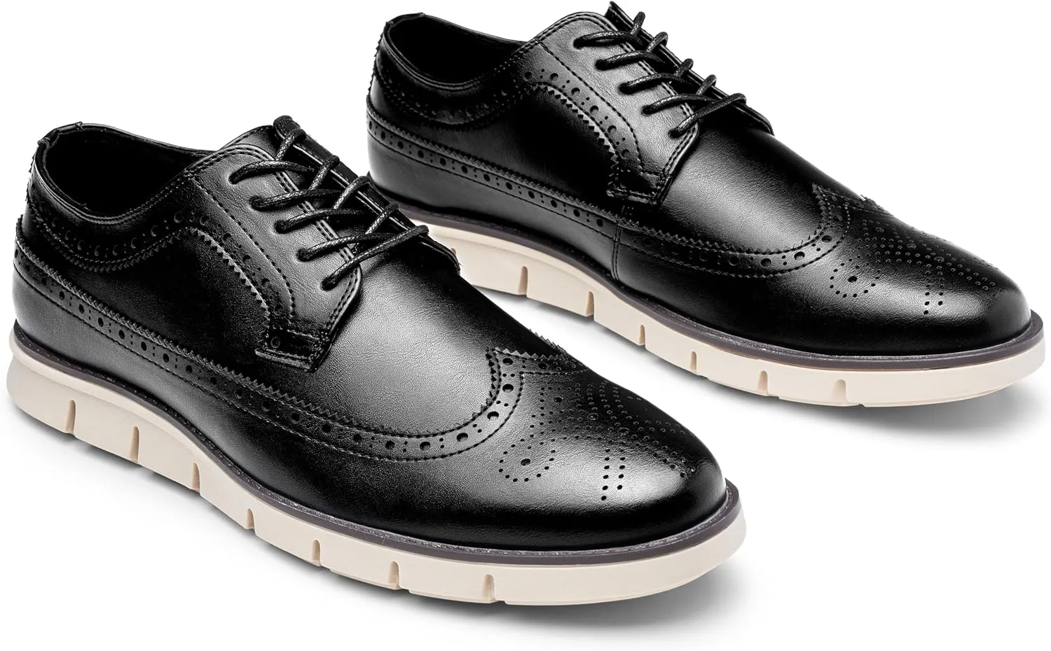 Jousen Mens Dress Shoes Men's Casual Dress Shoes Comfortable Business Dress Shoe for Men
