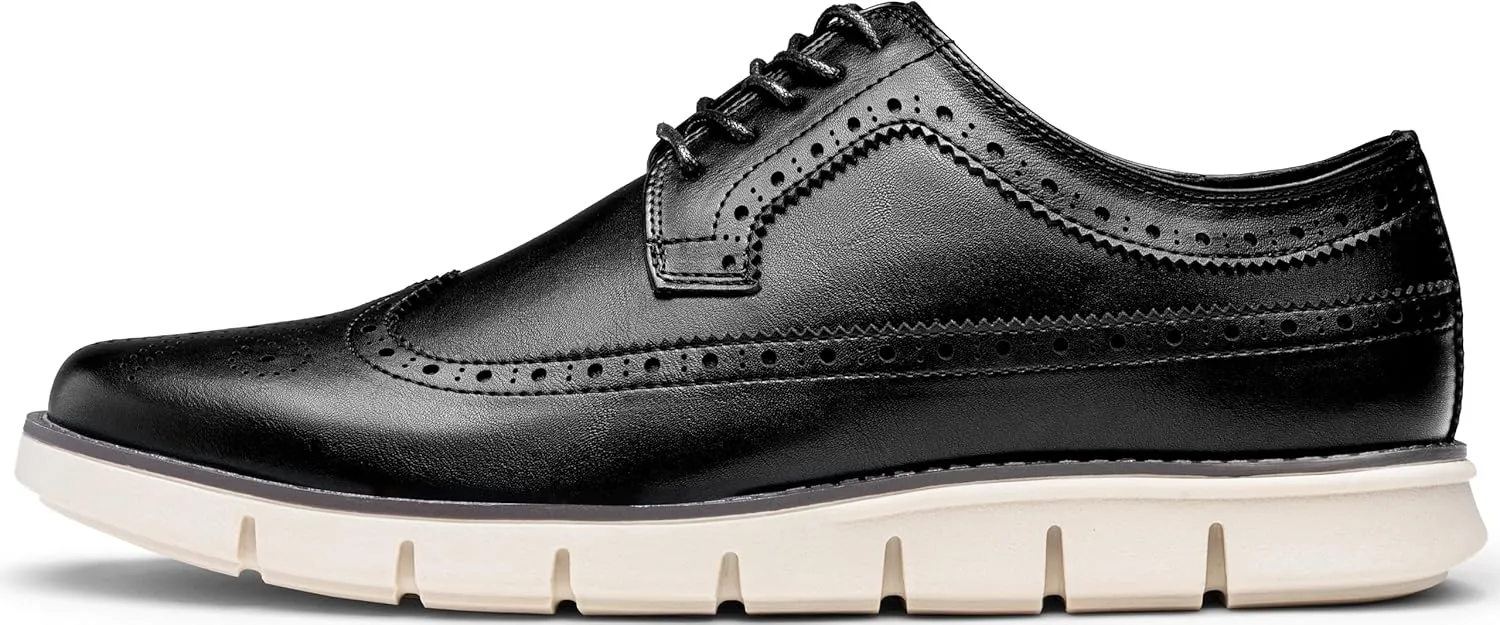 Jousen Mens Dress Shoes Men's Casual Dress Shoes Comfortable Business Dress Shoe for Men