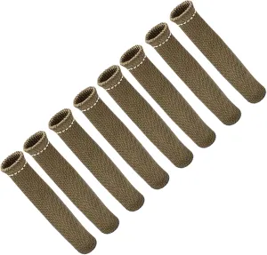 labwork Titanium 1800° Spark Plug Wire Boots Heat Shield Protector Sleeve Replacement for SBC BBC 350