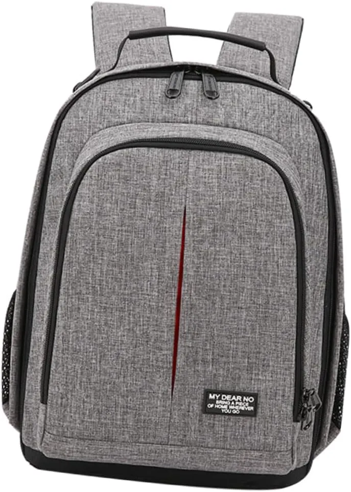 Large Camera Bag Waterproof Dslr Backpack Travel Duffle Adjustable Straps Oxford Fabric Safe Durable