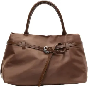Large Capacity Belt Solid Tote Bag for Women Durable Outdoor Shoulder Bag Practical Work Holiday Underarm Bags 2025