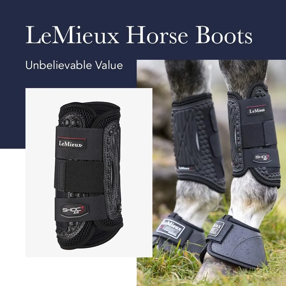 LeMieux Cross Country Front Horse Boots - Protective Gear and Training Equipment - Equine Boots, Wraps & Accessories
