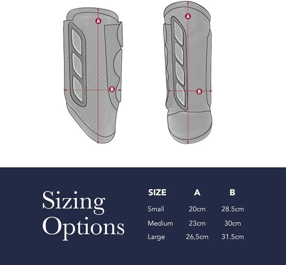 LeMieux Cross Country Front Horse Boots - Protective Gear and Training Equipment - Equine Boots, Wraps & Accessories