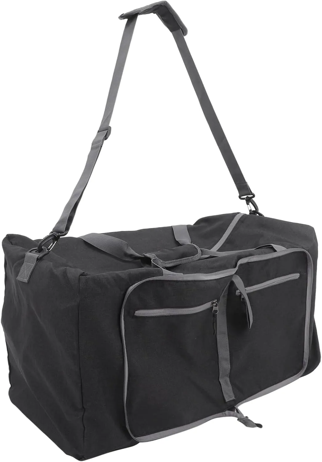 LIFKOME Travel Duffel Bag Shoulder Strap Collapsible Lightweight Oxford Camping Bag