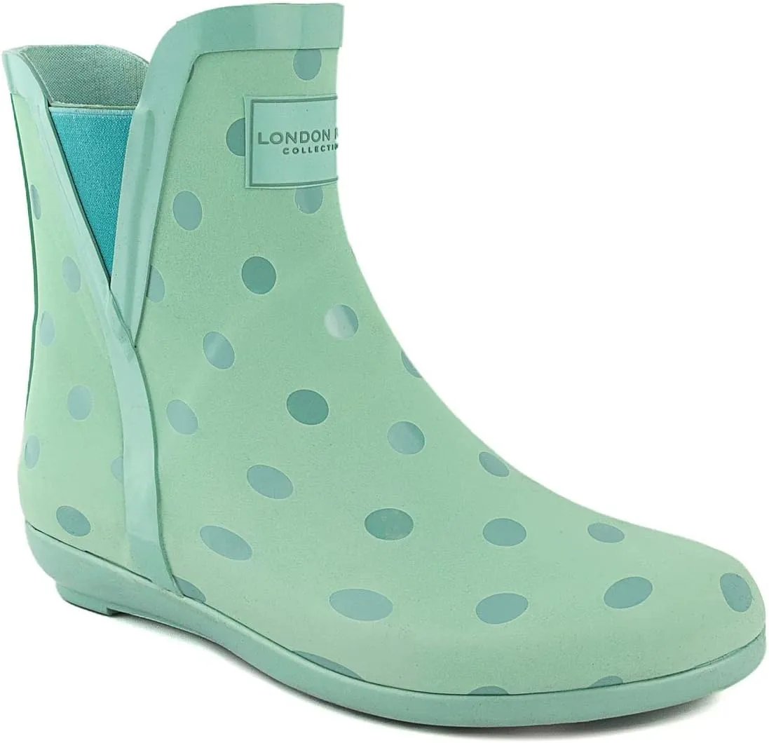 LONDON FOG Women's Piccadilly Rain Boot
