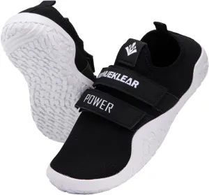 MANUEKLEAR Deadlift Shoes - Weight Lifting Shoes for Men Women - Weightlifting Squat Shoes Fitness Cross-Trainer Barefoot Gym Training Sneakers
