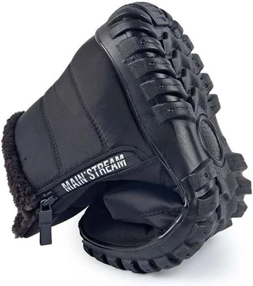 Men's and Women's Waterproof Warm Cotton Zipper Snow Ankle Boots