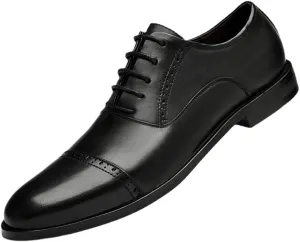 Mens Loafers Genuine Leather Office Comfortable Tuxedo Shoes Formal Summer Work Formal Oxford Shoes