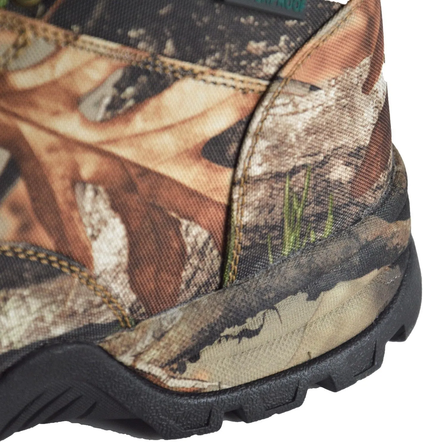 Men's Waterproof Hunting Boots Lightweight Hiking Boot Insulated Work Boots, 7" Breathable Non-slip Outdoor Shoes, 200g Thinsulate