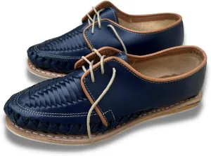 Mexico en la Piel: Handcrafted Men's Genuine Leather Lace-Up Huarache Sandals Shoes - Versatile & Durable