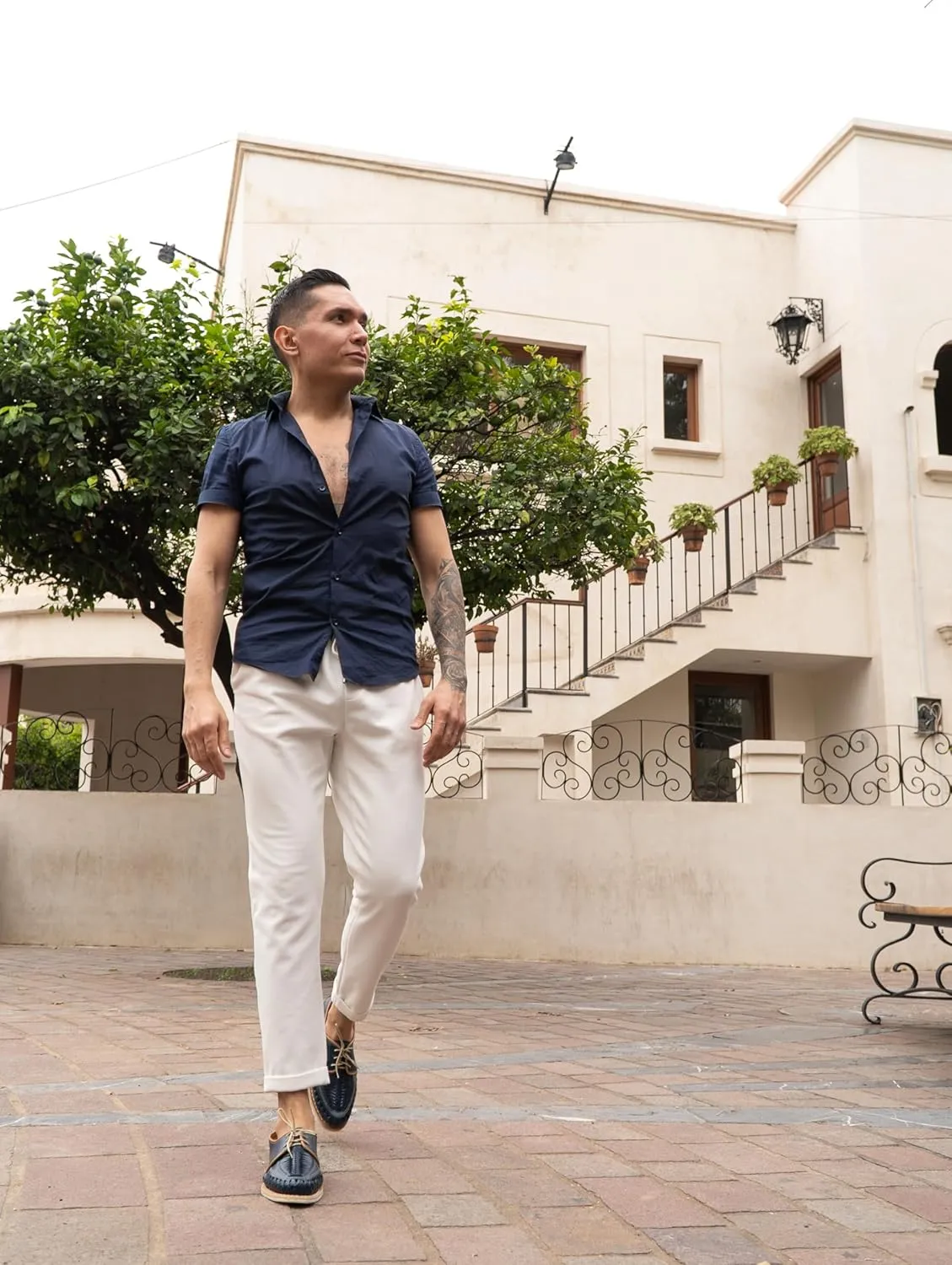 Mexico en la Piel: Handcrafted Men's Genuine Leather Lace-Up Huarache Sandals Shoes - Versatile & Durable