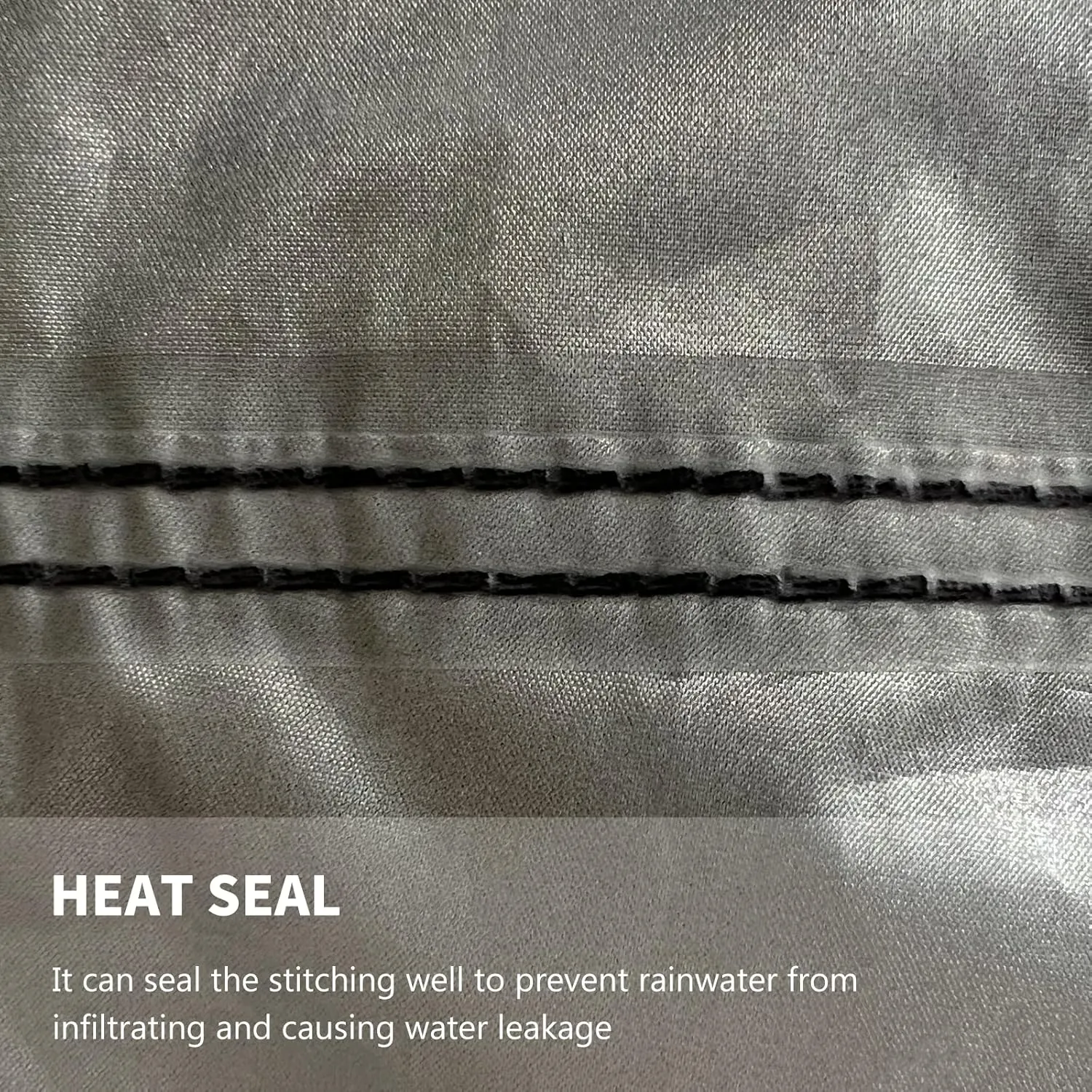 Motorcycle Cover Heavy Duty Durable All Season Universal All Weather Waterproof Sun Outdoor Protection with Reflective Strips and Lockholes Vehicle Cover