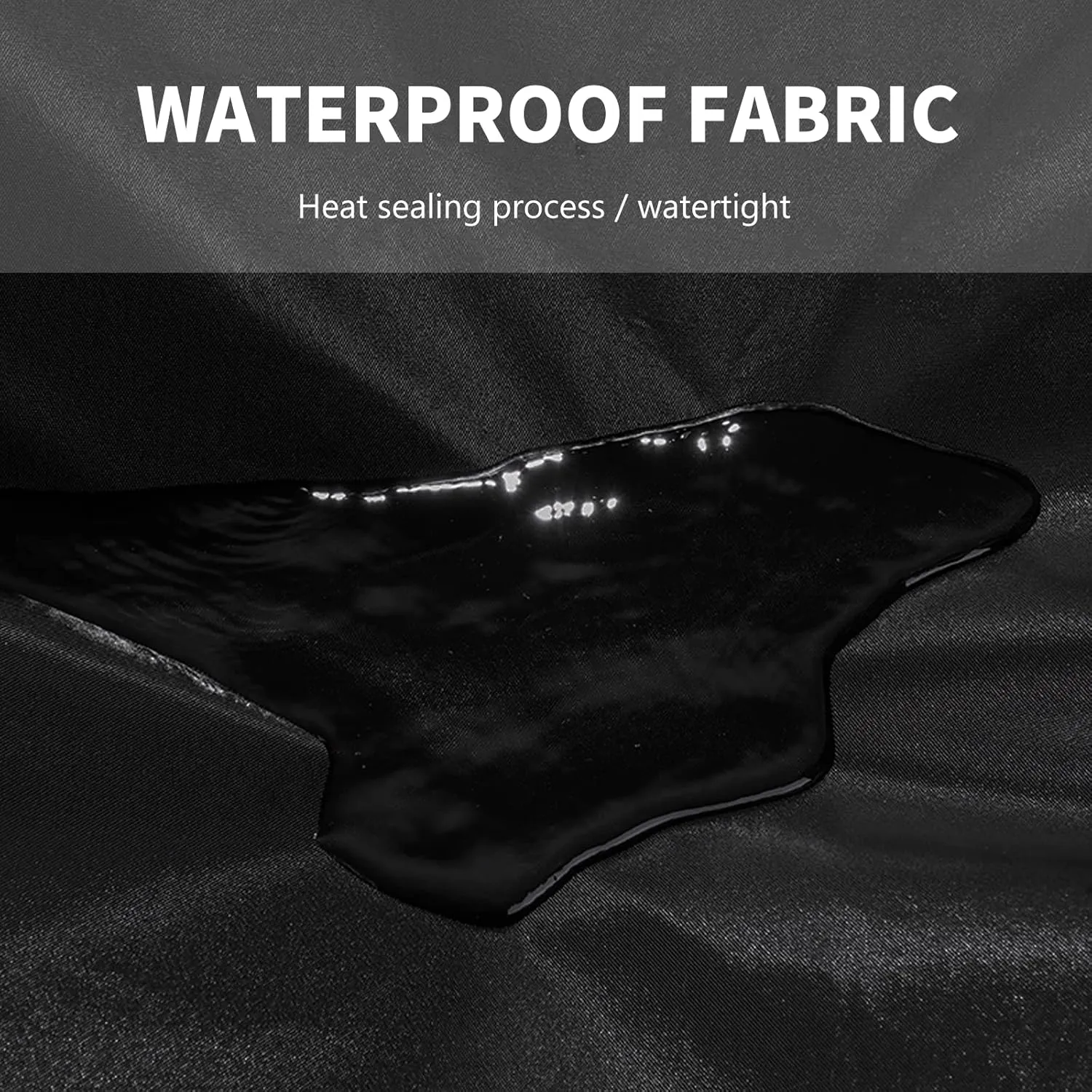 Motorcycle Cover Heavy Duty Durable All Season Universal All Weather Waterproof Sun Outdoor Protection with Reflective Strips and Lockholes Vehicle Cover