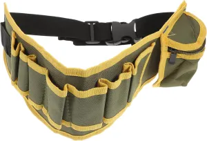 Multi Purpose Tool Waist Bag for Electricians and Carpenters Durable for Home Garden and Construction Sites with Multiple Pockets
