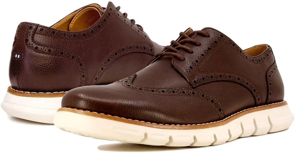 Nautica Men's Knit Dress Oxford Dress Sneakers: Breathable, Stylish, Lightweight & Comfortable - Ideal for Business or Walking