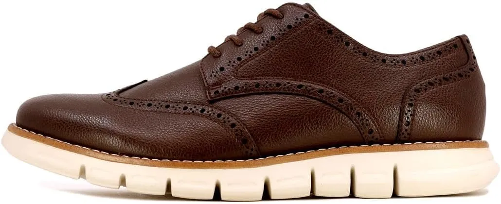 Nautica Men's Knit Dress Oxford Dress Sneakers: Breathable, Stylish, Lightweight & Comfortable - Ideal for Business or Walking