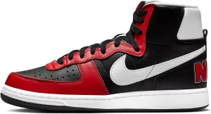 Nike Terminator High Men's Shoes (FN4442-001, Black/University RED/White) Size 8