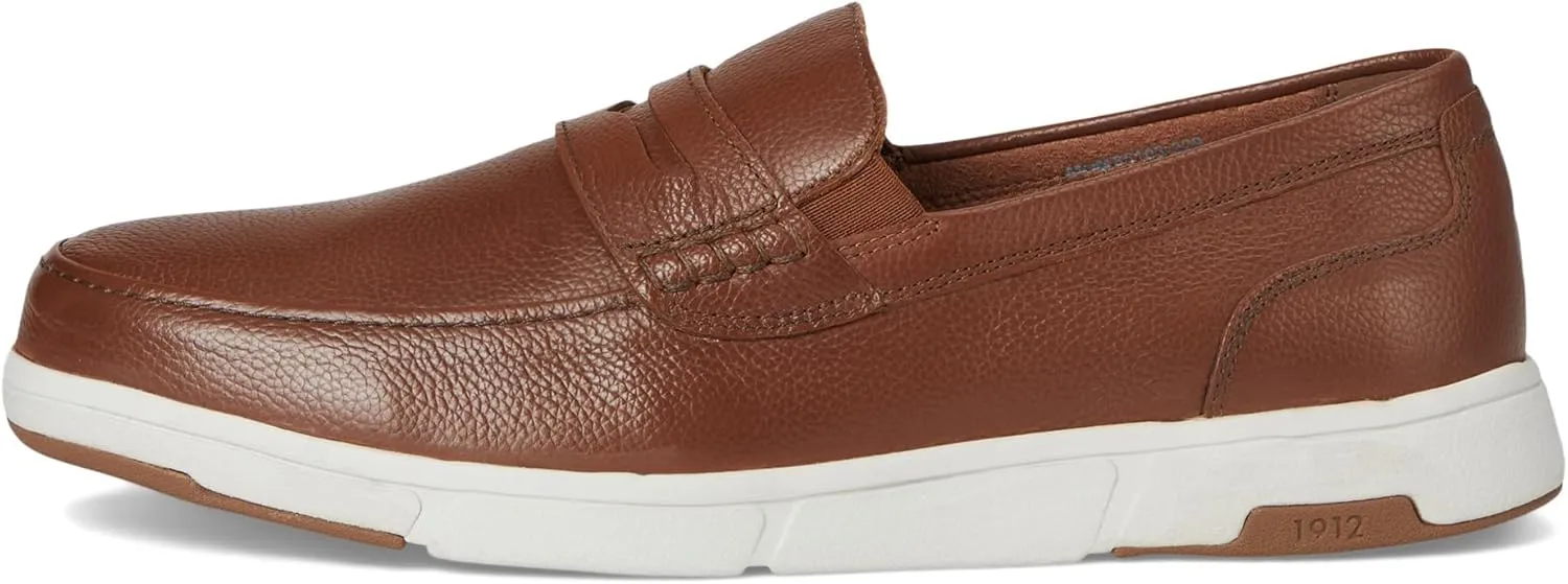 Nunn Bush Men's Luca Moccasin Toe Penny Loafer Lightweight Comfortable Slip-on