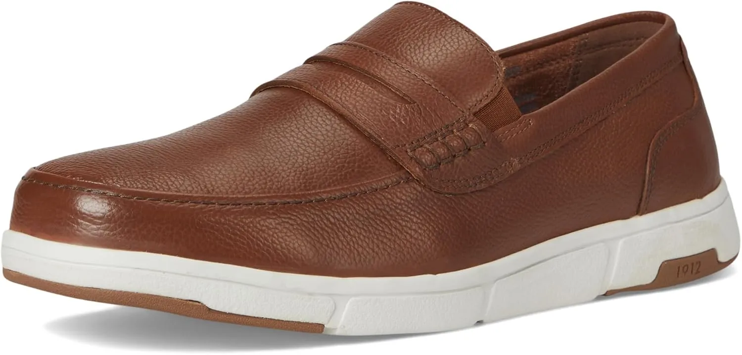 Nunn Bush Men's Luca Moccasin Toe Penny Loafer Lightweight Comfortable Slip-on