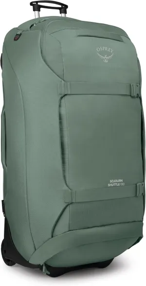 Osprey Sojourn Shuttle 36"/130L Wheeled Duffel Luggage, Koseret Green