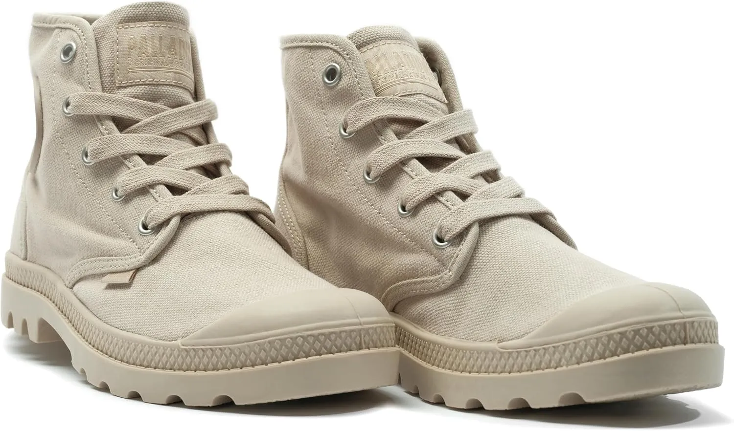 Palladium Women's Pampa Hi Boot, Vegan Canvas Lace Up Boot