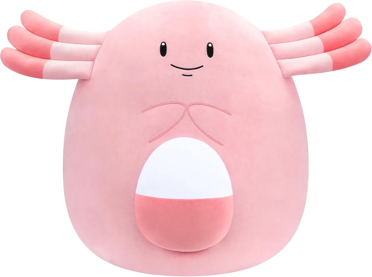 Pokémon Pokemon Squishmallows - 50 cm Chansey - 20 inch pink/white stuffed plush toy - official toy for children 2  years.