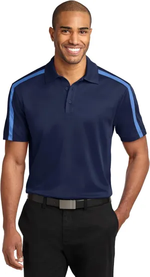 Port Authority Men's Oxford Pique Double Pocket Polo