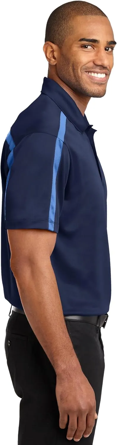 Port Authority Men's Oxford Pique Double Pocket Polo